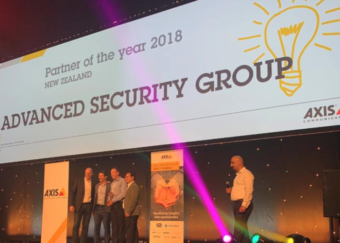 image of Advanced Security Recognised as Axis Communications Partner of the Year for New Zealand